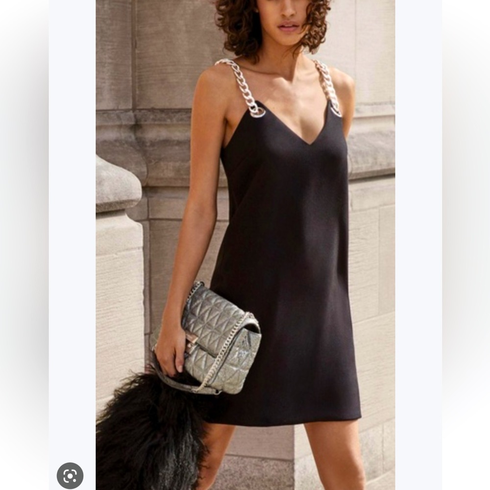 Michael Kors Chain Link Strap Dress